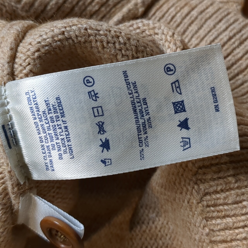 Lands End Canvas, Size Small, Button Back Pullove… - image 6